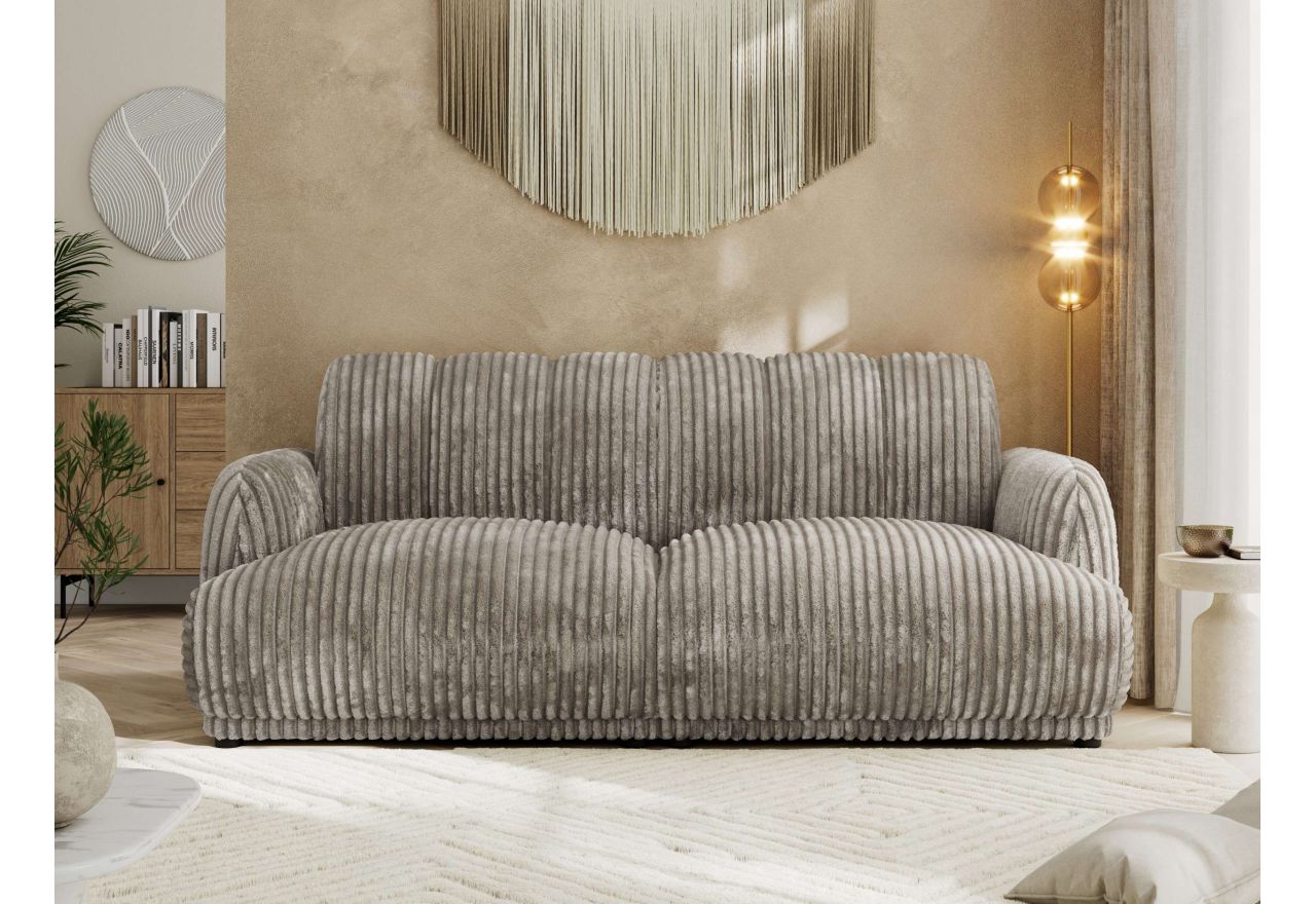 Sofa GERRA - jasnobrązowy, sztruks