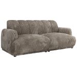 Sofa GERRA - jasnobrązowy, sztruks