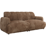 Sofa GERRA - brązowy, sztruks