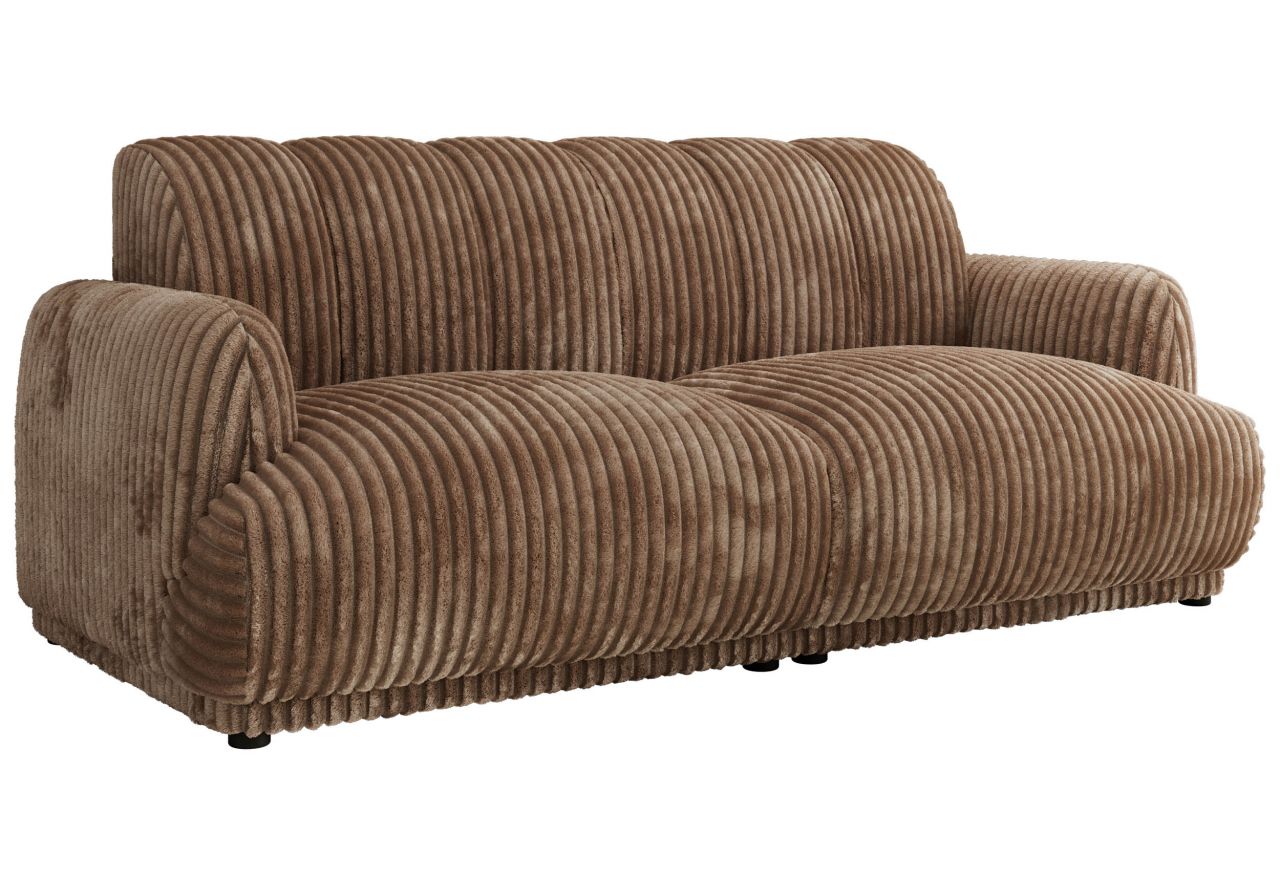 Sofa GERRA - brązowy, sztruks