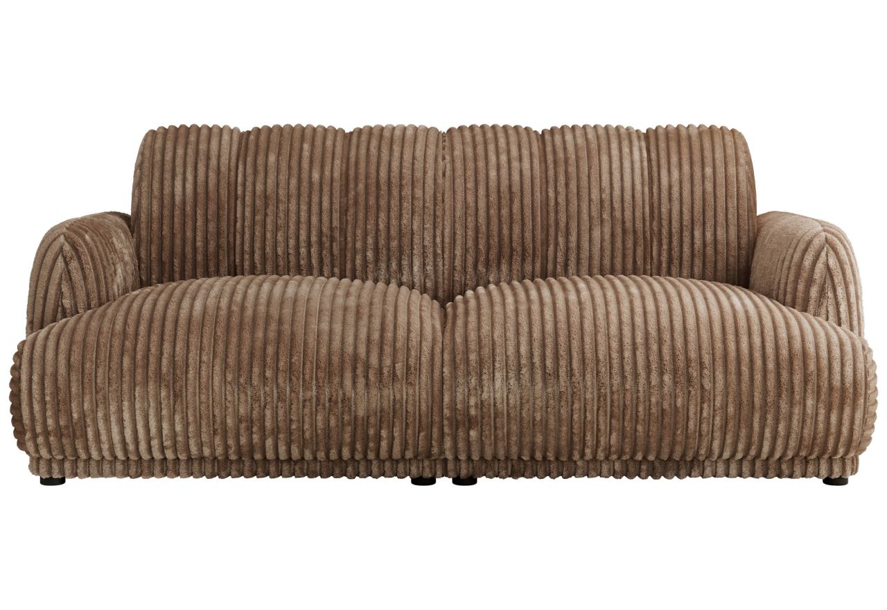 Sofa GERRA - brązowy, sztruks
