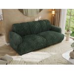 Sofa GERRA - ciemnozielony, sztruks