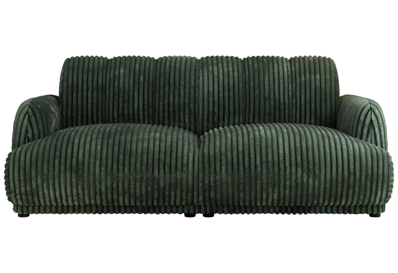 Sofa GERRA - ciemnozielony, sztruks