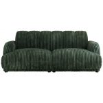 Sofa GERRA - ciemnozielony, sztruks