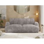 Sofa GERRA - jasnoszary, sztruks