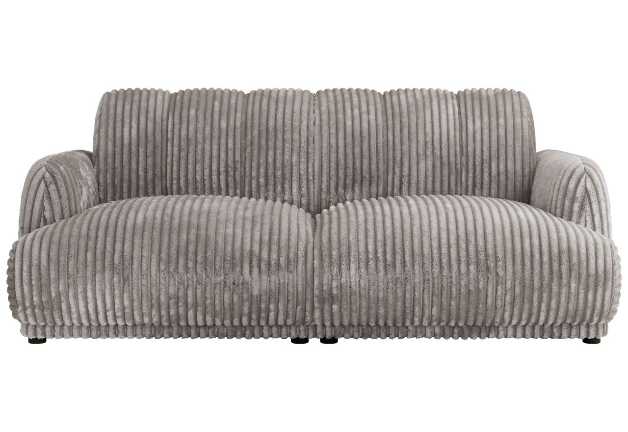 Sofa GERRA - jasnoszary, sztruks