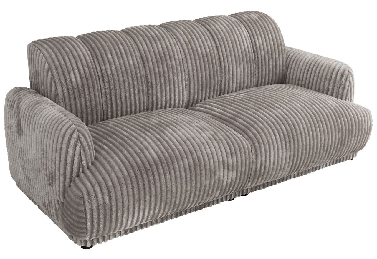Sofa GERRA - jasnoszary, sztruks