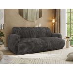 Sofa GERRA - szary, sztruks