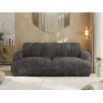 Sofa GERRA - szary, sztruks
