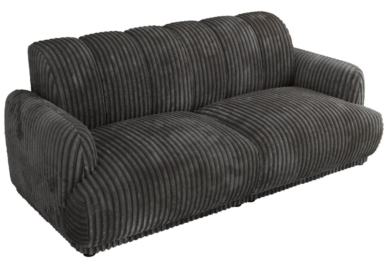 Sofa GERRA - szary, sztruks