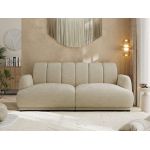 Sofa GERRA - beżowy, szenil gładki