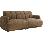 Sofa GERRA - brązowy, szenil gładki