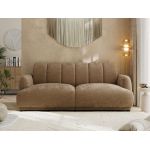 Sofa GERRA - brązowy, szenil gładki