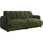Sofa GERRA - ciemnozielony, szenil gładki