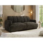 Sofa GERRA - ciemnoszary, szenil gładki