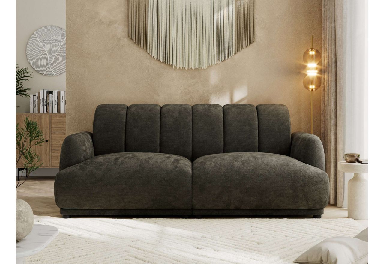 Sofa GERRA - ciemnoszary, szenil gładki