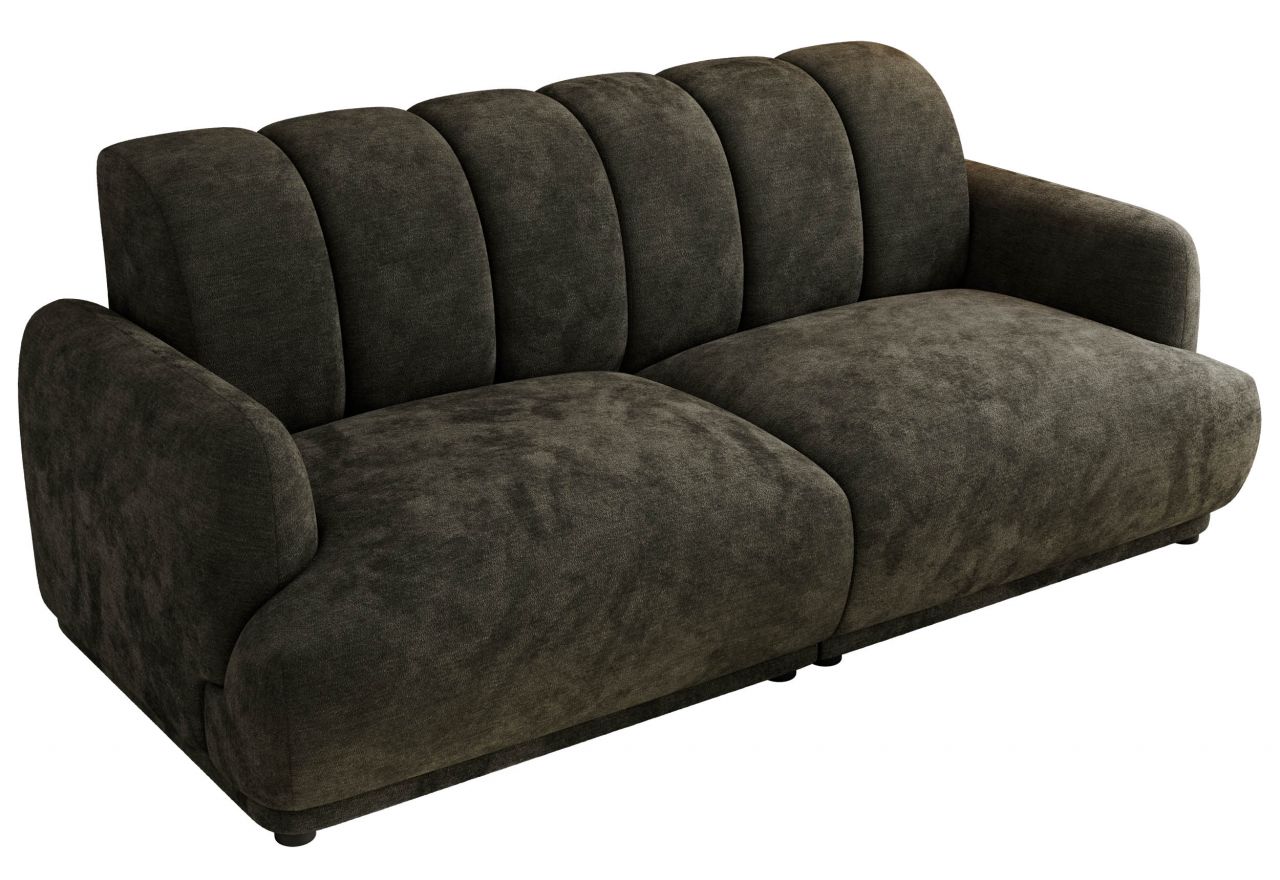 Sofa GERRA - ciemnoszary, szenil gładki