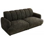 Sofa GERRA - ciemnoszary, szenil gładki