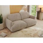 Sofa PUNTA - beżowy, szenil grubo tkany