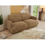 Sofa PUNTA - jasnobrązowy, szenil grubo tkany