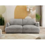 Sofa PUNTA - jasnoszary, welwet