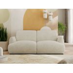 Sofa PUNTA - kremowy, struktura