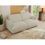 Sofa PUNTA - kremowy, struktura