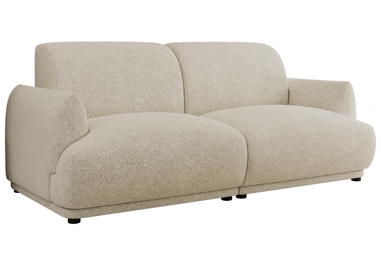 Sofa PUNTA - kremowy, struktura