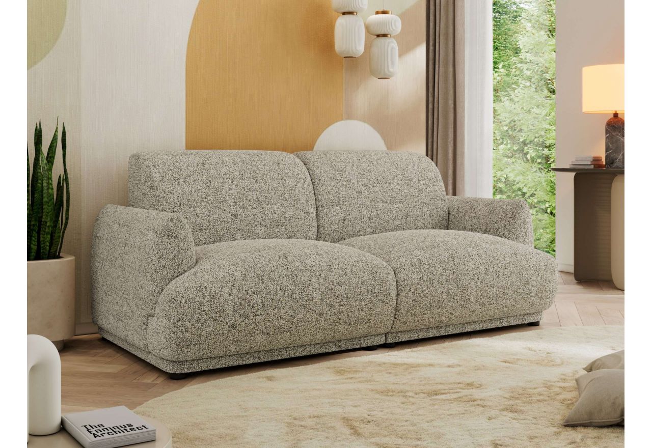 Sofa PUNTA - beżowy, struktura