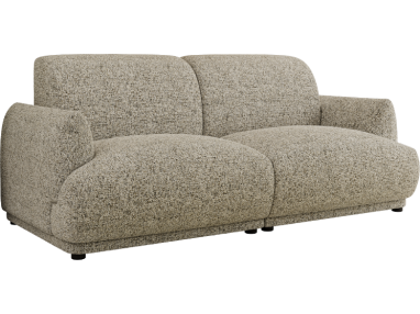 Sofa PUNTA - beżowy, struktura