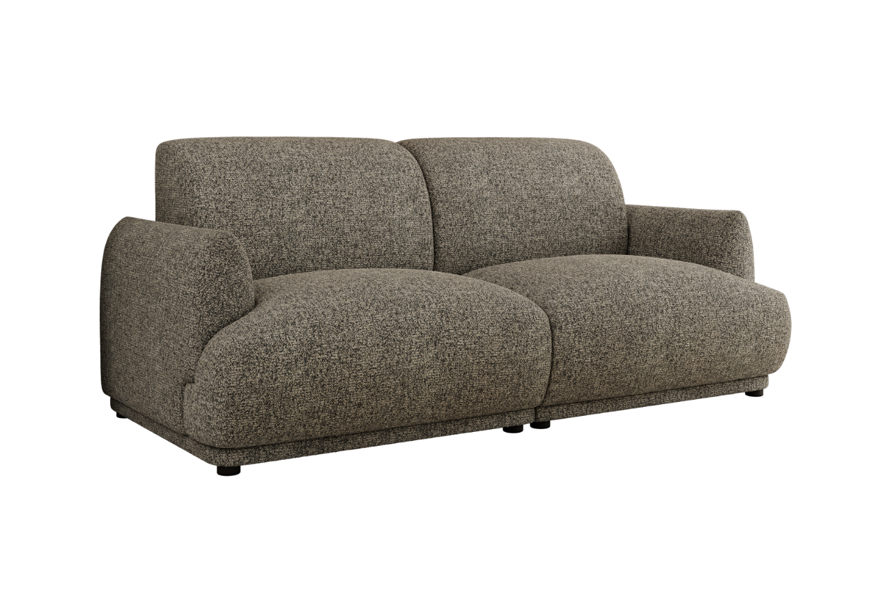 Sofa PUNTA - szary, struktura