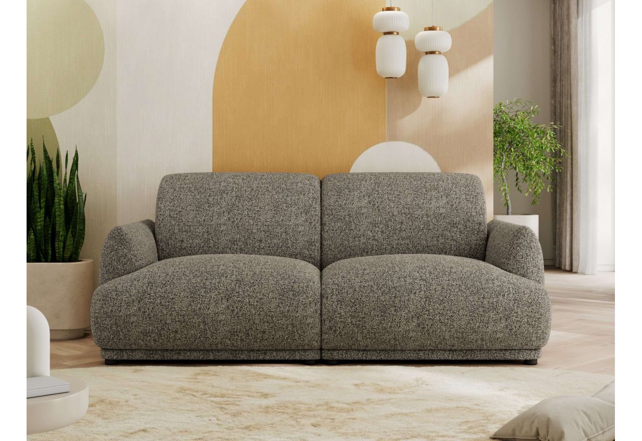 Sofa PUNTA - szary, struktura