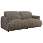 Sofa PUNTA - szary, struktura