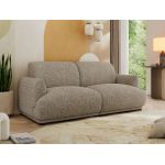 Sofa PUNTA - ciemnobeżowy, struktura