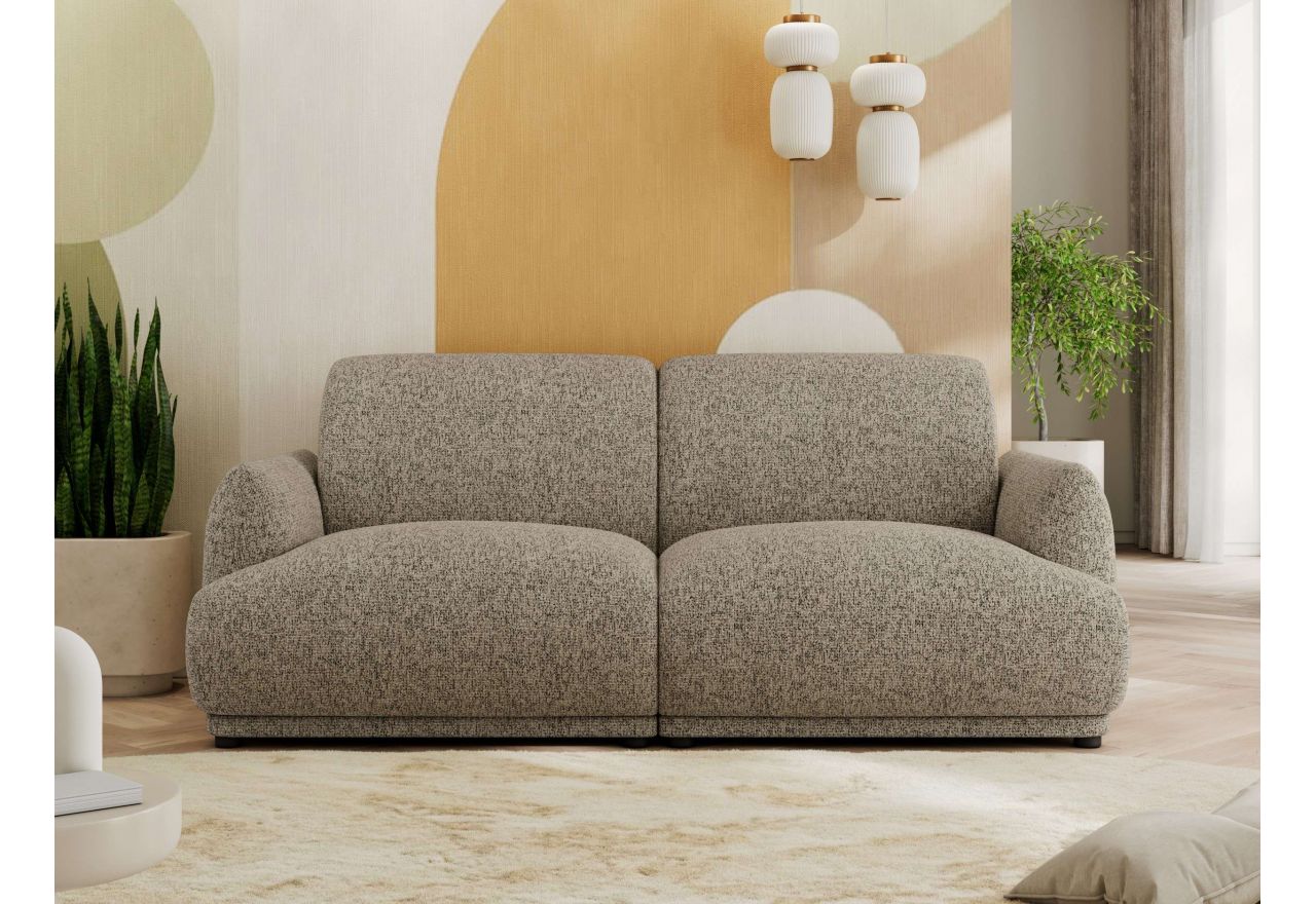 Sofa PUNTA - ciemnobeżowy, struktura