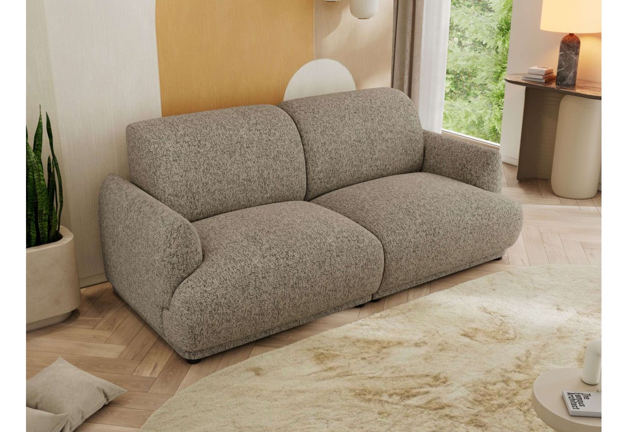 Sofa PUNTA - ciemnobeżowy, struktura