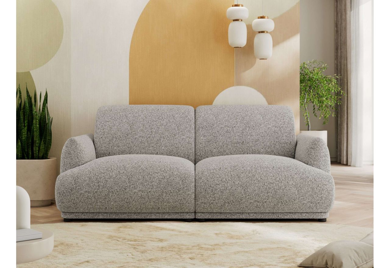 Sofa PUNTA - jasnoszary, struktura