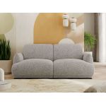 Sofa PUNTA - jasnoszary, struktura