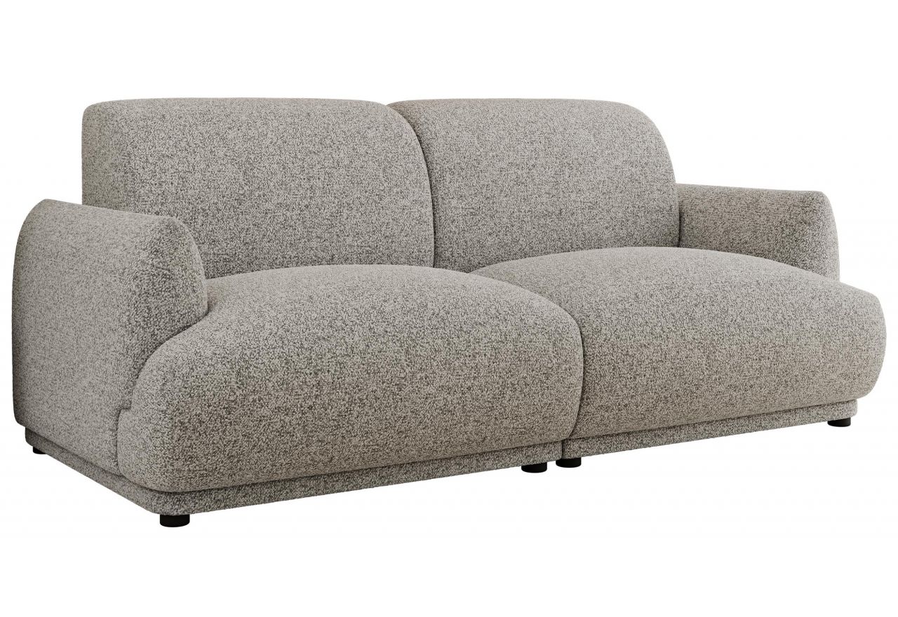 Sofa PUNTA - jasnoszary, struktura