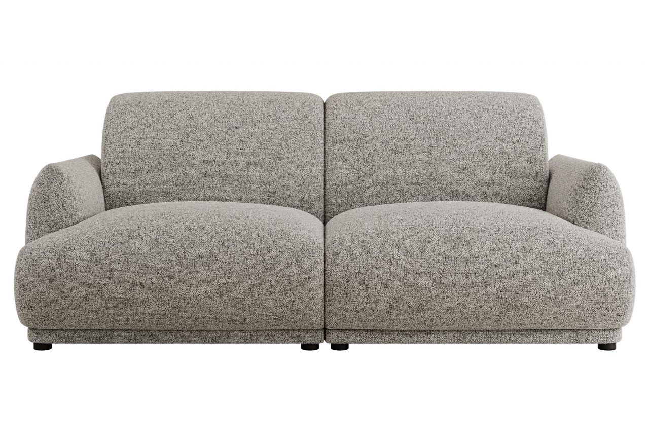 Sofa PUNTA - jasnoszary, struktura