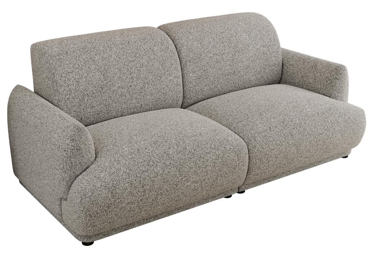 Sofa PUNTA - jasnoszary, struktura