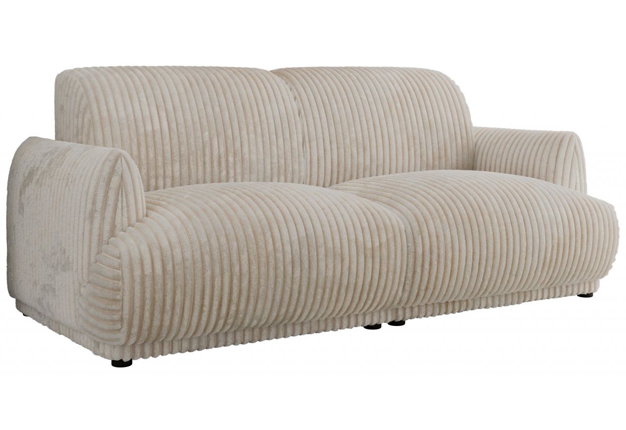 Sofa PUNTA - beżowy, sztruks