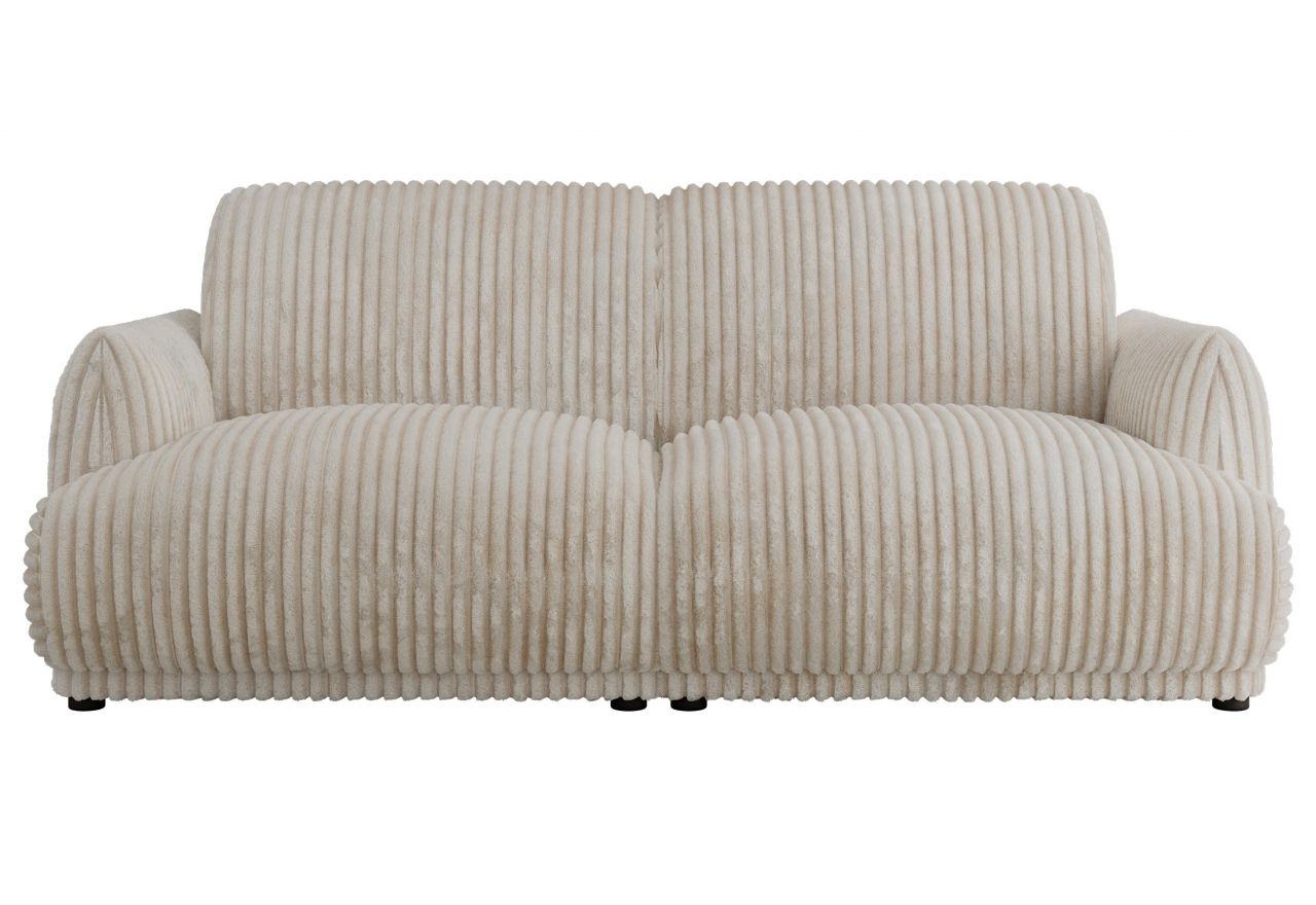 Sofa PUNTA - beżowy, sztruks