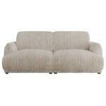 Sofa PUNTA - beżowy, sztruks