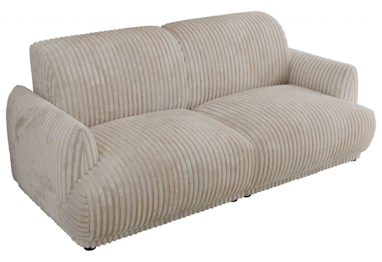 Sofa PUNTA - beżowy, sztruks