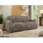 Sofa PUNTA - jasnobrązowy, sztruks