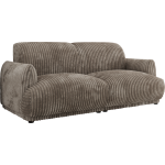 Sofa PUNTA - jasnobrązowy, sztruks