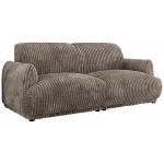 Sofa PUNTA - jasnobrązowy, sztruks