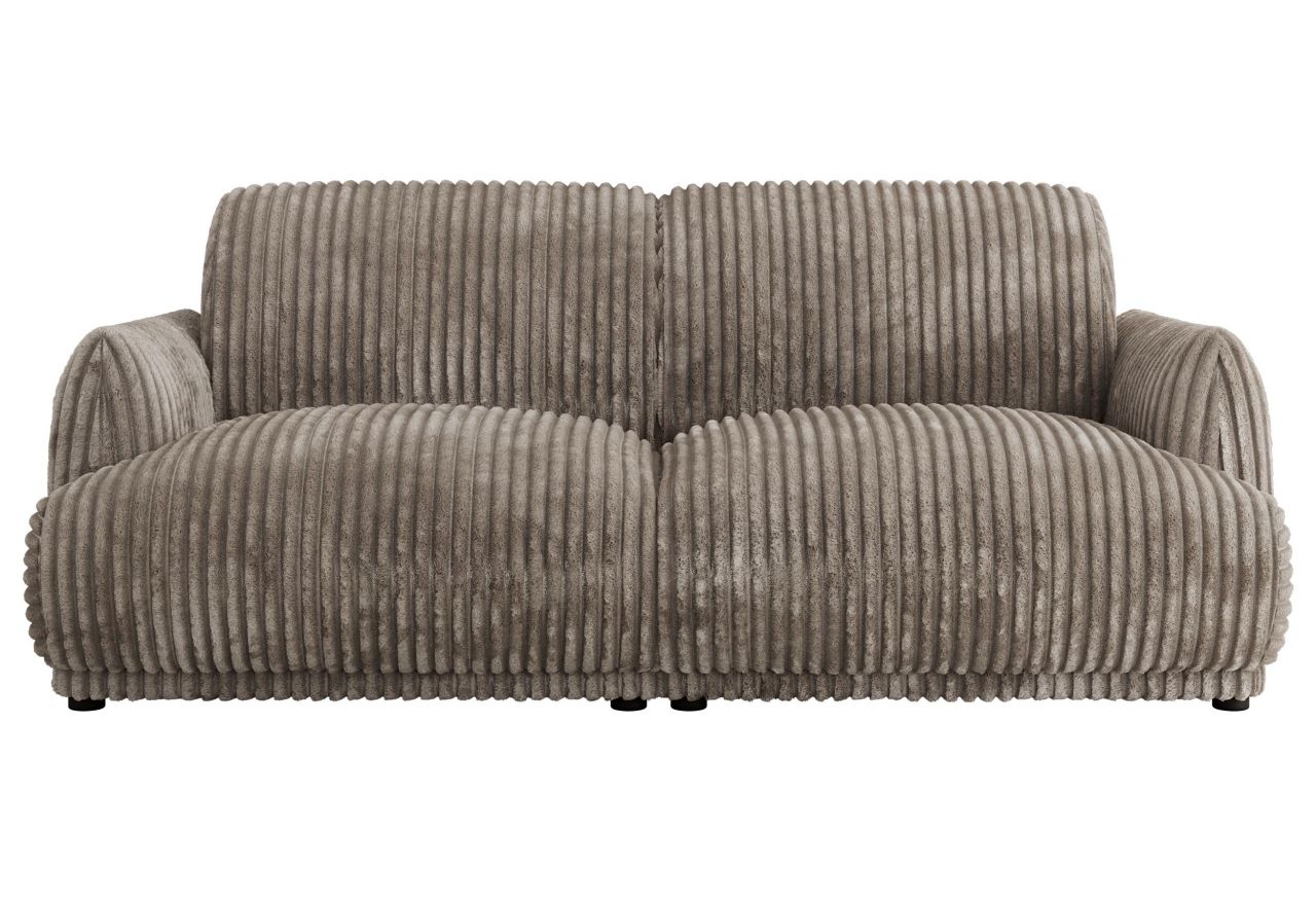 Sofa PUNTA - jasnobrązowy, sztruks