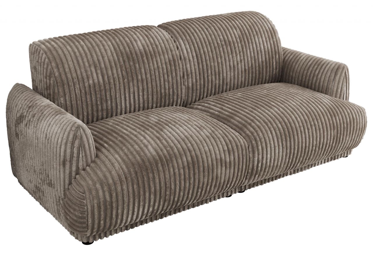 Sofa PUNTA - jasnobrązowy, sztruks